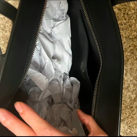 Kate Spade Large Cara Tote Shoulder Bag In Houndstooth Print - Picture 10 of 10